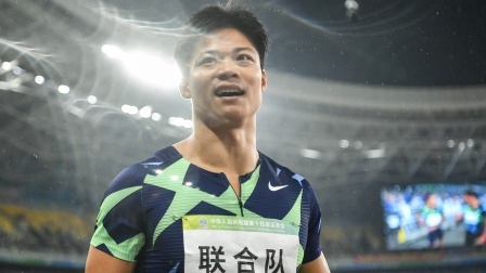 2金1银收官！苏炳添率队夺全运会4x100米接力冠军