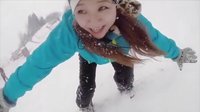 小梦帮倒忙Z 小梦滑雪板教练来了 脆脆的温泉豆芽拉面