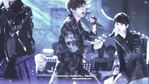 EXO 丽水开放音乐会 Spunky Action Baby 饭拍版 12/05/10-EXO-K