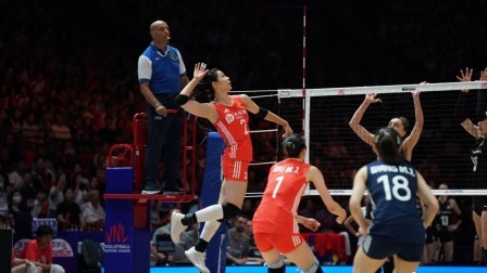 世界女排联赛中国女排2-3土耳其 2胜2负收官