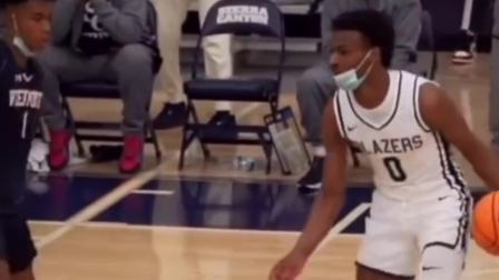 NBA热辣资讯 穿球过人+欧洲步上篮！布朗尼这技术进步神速啊！