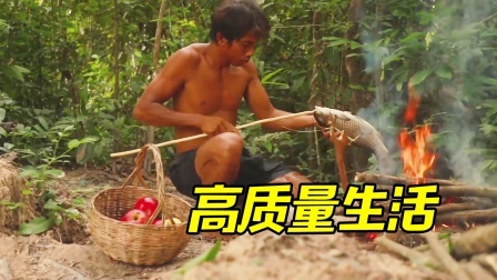 荒野建造者 第二季 东南亚户外荒野求生，伙食羡慕，还有饭后水果！