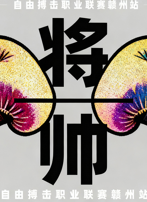 自由搏击职业联赛赣州站 海报