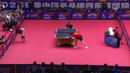 【全场集锦】山东魏桥3-0四川丰谷 2025乒超联赛第一阶段