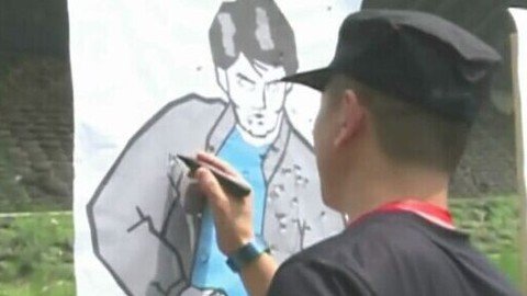 播报多看点 北京一线民警封闭训练射击