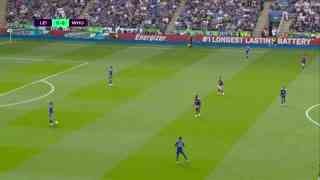 22-23英超精华第38轮：阿森纳5球大胜 冠军曼城被双杀