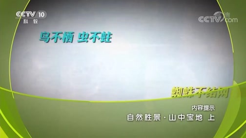 地理中国 《地理中国》 20190116 自然胜景·山中宝地（上）