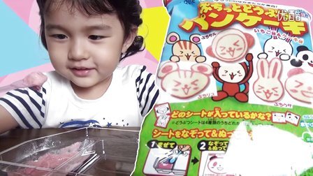 中国爸爸 日本食玩 小动物烤薄饼 草莓味和蛋糕味 58
