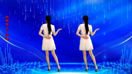 好听好看的《谁能陪我到最后》广场舞，背面