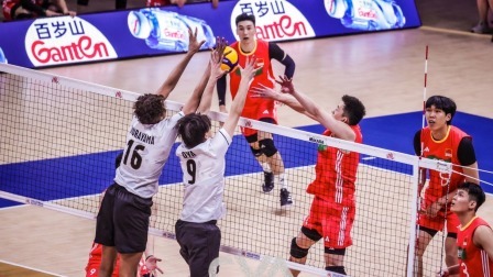 世界男排联赛西安站开赛 中国男排首战0-3不敌日本