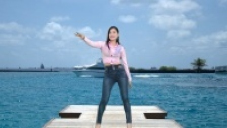 2019流行单人广场舞《漂洋过海地来看你》