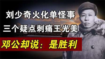 史记文学社第三季 王光美看到刘少奇的火化单时，发现三个错误，让她一生难以忘怀