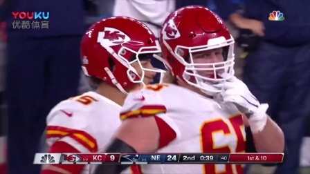 【NFL巨星风采】酋长队泰瑞克-希尔第6周表现