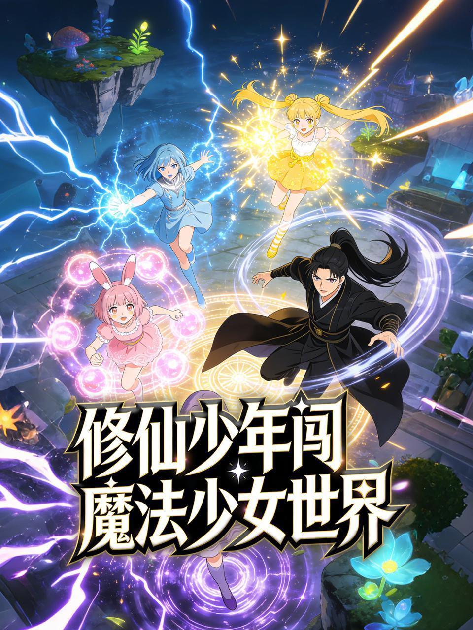 修仙少年闯魔法少女世界 海报