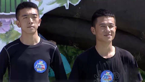 男生女生向前冲 第九季 警校帅哥来闯关 现场打警体拳