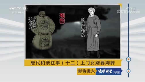 法律讲堂 《法律讲堂(文史版)》 20181103 唐代和亲往事（十二）上门女婿要殉葬