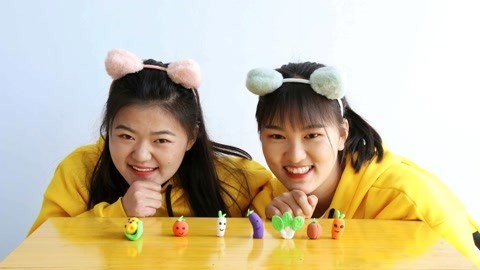 美女家务事 超轻粘土蔬菜大作战