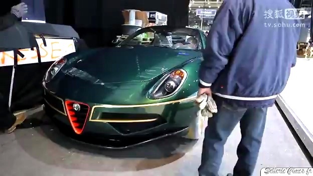 日内瓦国际车展 2014日内瓦车展:阿尔法罗密欧8C Disco Volante by Touring Superleggera - Geneva Motor Show 2014