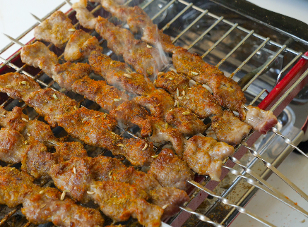 原来烤羊肉串这么简单