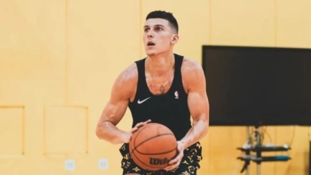 NBA热辣资讯 热火小将希罗赛前投篮训练！这三分练习真的太准了！