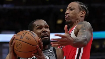 2021-2022赛季NBA集锦 篮网138-112公牛 杜兰特高效得到27分 三巨头合体狂胜
