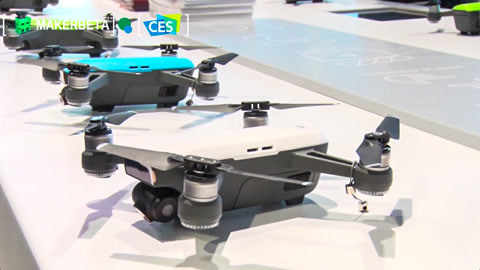 MakerBeta超能技术宅 CES2018：大疆体验
