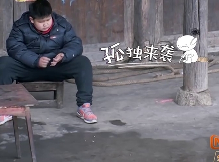 综艺吃瓜社 赵小果自制秋千