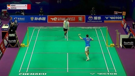 【全场回放】汤杯小组赛B组 德国VS捷克 男单：萧圣杰2-0多米尼克