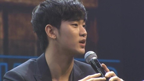 金秀贤亚洲巡演会 金秀贤羞涩谈吻戏