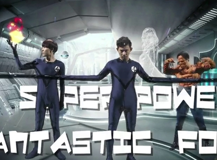 葫芦娃VS神奇四侠