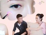 美妆达人 真的可以往脸上画彩虹妆