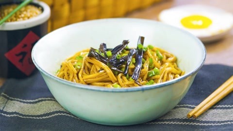 罐头小厨 黄磊同款猪油拌面快来学