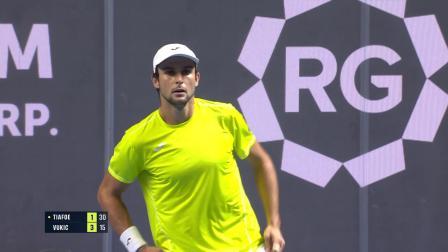 【全场回放】蒂亚福1-2武基奇 2024ATP阿拉木图站1/4决赛