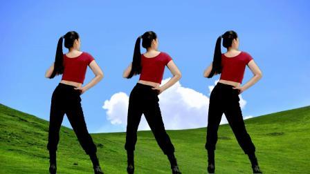 瘦身健身操，爆汗燃脂减肥《摇来摇去dj》背面