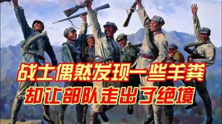 史记文学社第三季 战士偶然发现一些羊粪，却让部队走出了绝境