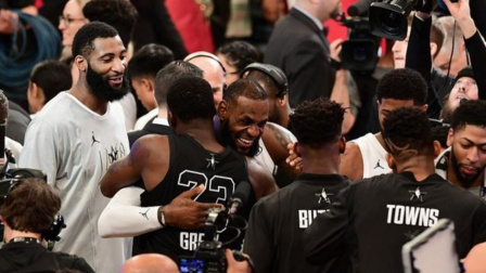 NBA热辣资讯 总决赛两队更想和哪方一起打球？詹姆斯：勇士
