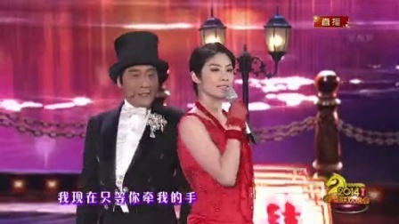 2014央视马年春晚 《最好的夜晚》梁家辉 陈慧琳