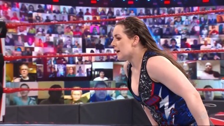 WWE RAW1445期回放：小魔女音乐扰乱心绪，艾吉飞冲肩击败毒蛇