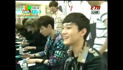 EXO EXO-M签售会 ETN新闻报道 中文字幕 12/05/15-EXO-M