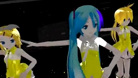 初音未来 Yellow-初音未来 (初音，miku)镜音双子 (鏡音)