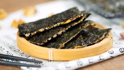 罐头小厨 低卡健康美味夹心脆海苔