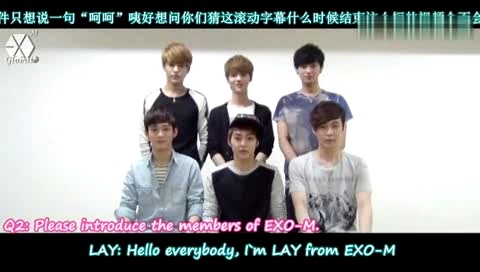 EXO MAMA专辑介绍 英文字幕-EXO-M
