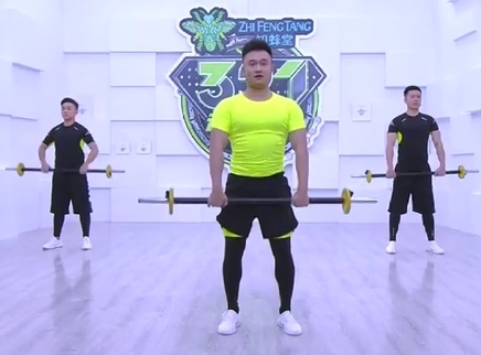 321动起来 超燃脂扛铃训练 打造魅力马甲线
