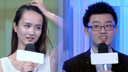 百里挑一 高颜值妹子自称最美女嘉宾