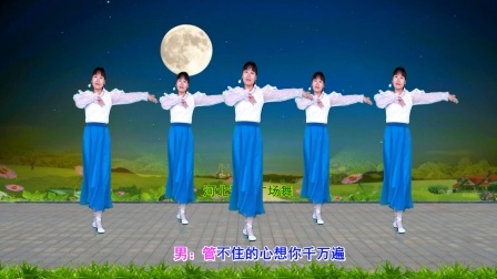 甜蜜情歌广场舞《相思夜难眠》32步附教学