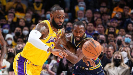 2021-2022赛季NBA集锦 杰夫26分 詹姆斯25+9 掘金23记三分送湖人3连败