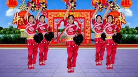 动感时尚广场舞 喜庆欢快广场舞《开业大吉》祝你事业节节高