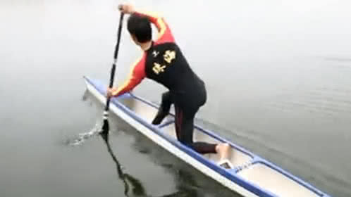 活力大冲关 皮划艇教练跑出惊艳成绩