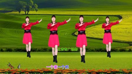 动感广场舞《一个家一个妈》新32步附教学