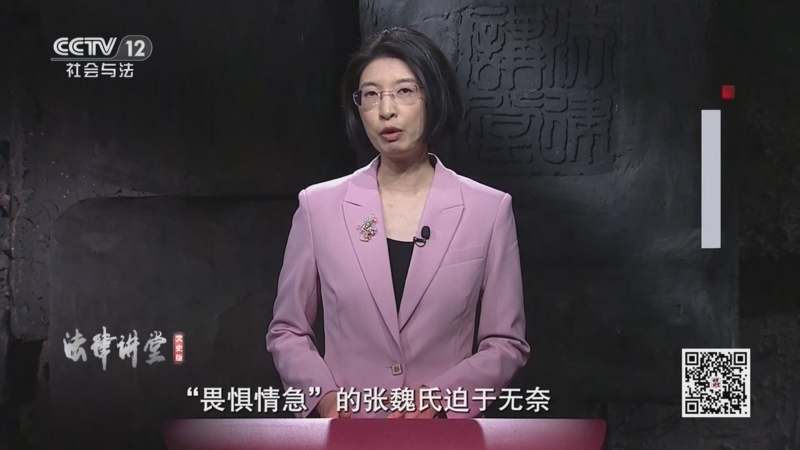 法律讲堂 《法律讲堂(文史版)》 20250603 民妇受辱杀人案（中）